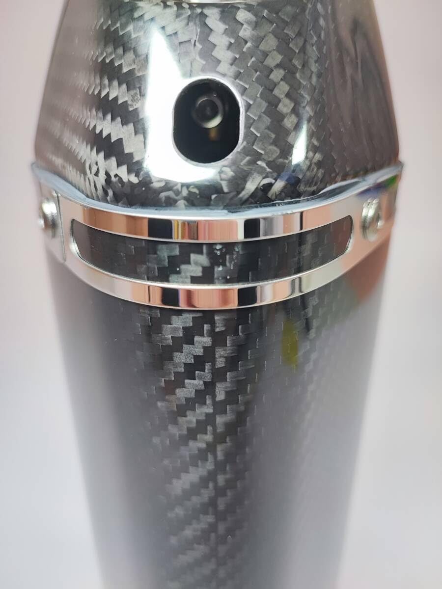 汎用! 340MM 60.5MM チタン カーボン サイレンサー マフラー Z900