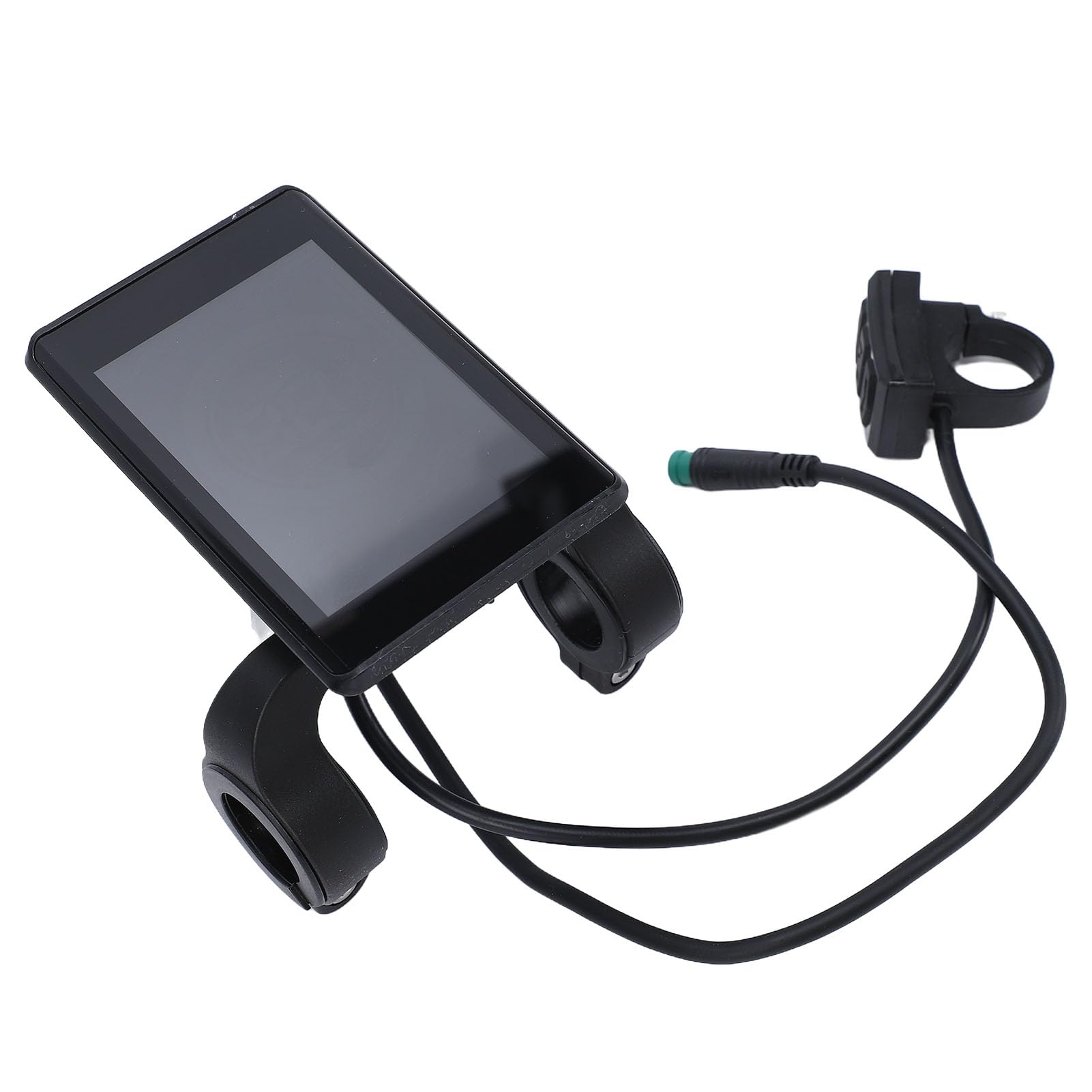 HEEPDD Tachimetro Universale per Bici, Pannello Display LCD con velocità in Tempo Reale e Livello della Batteria per Scooter Elettrici 24V 36V 48V 60V Pendolari in Bicicletta Facile Installazione