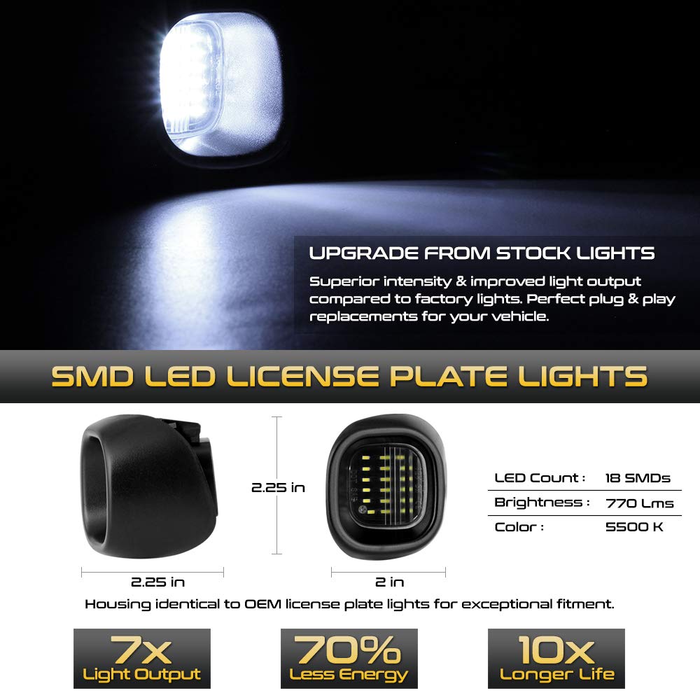 2001 chevy blazer license plate light