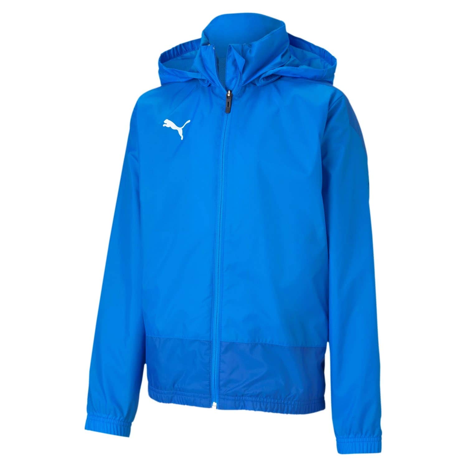 Veste Imperméable PUMA Garçon Teamgoal 23 - Electric Blue Lemonade