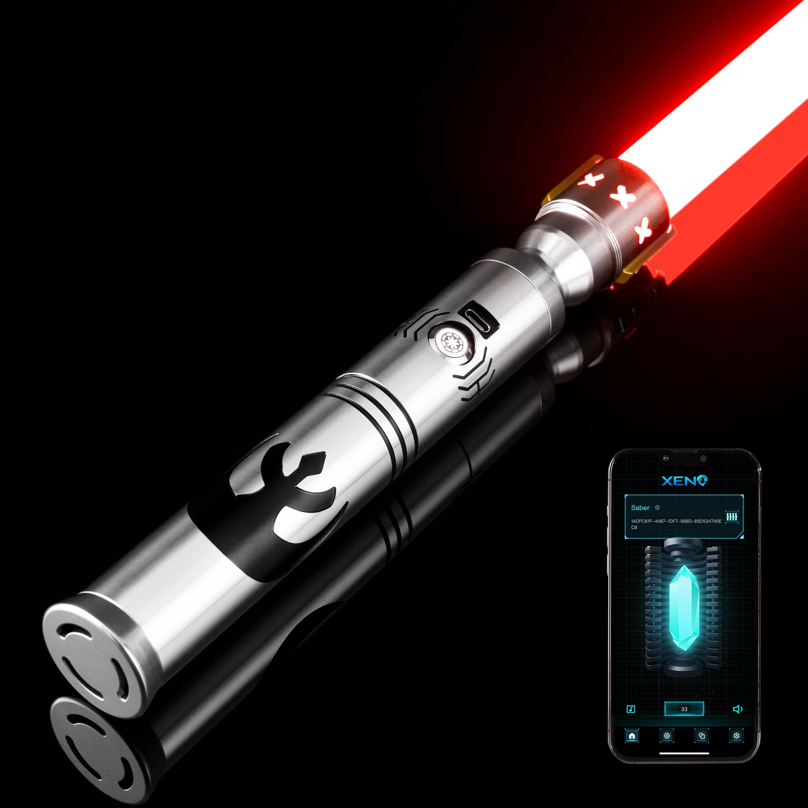 Amazon.com: XenoSaber Dueling Light Saber, Upgraded RGB 3.0 Motion