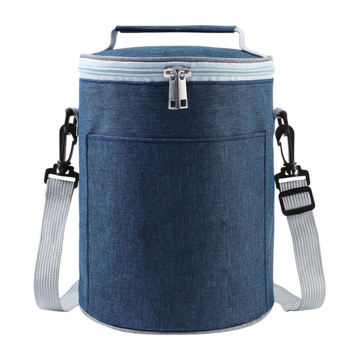 Bolsa Térmica Portátil para Almuerzo de Tela Oxford, Ligera y Resistente, Adecuado para Picnic y Camping Aislamiento y Diseño Compacto