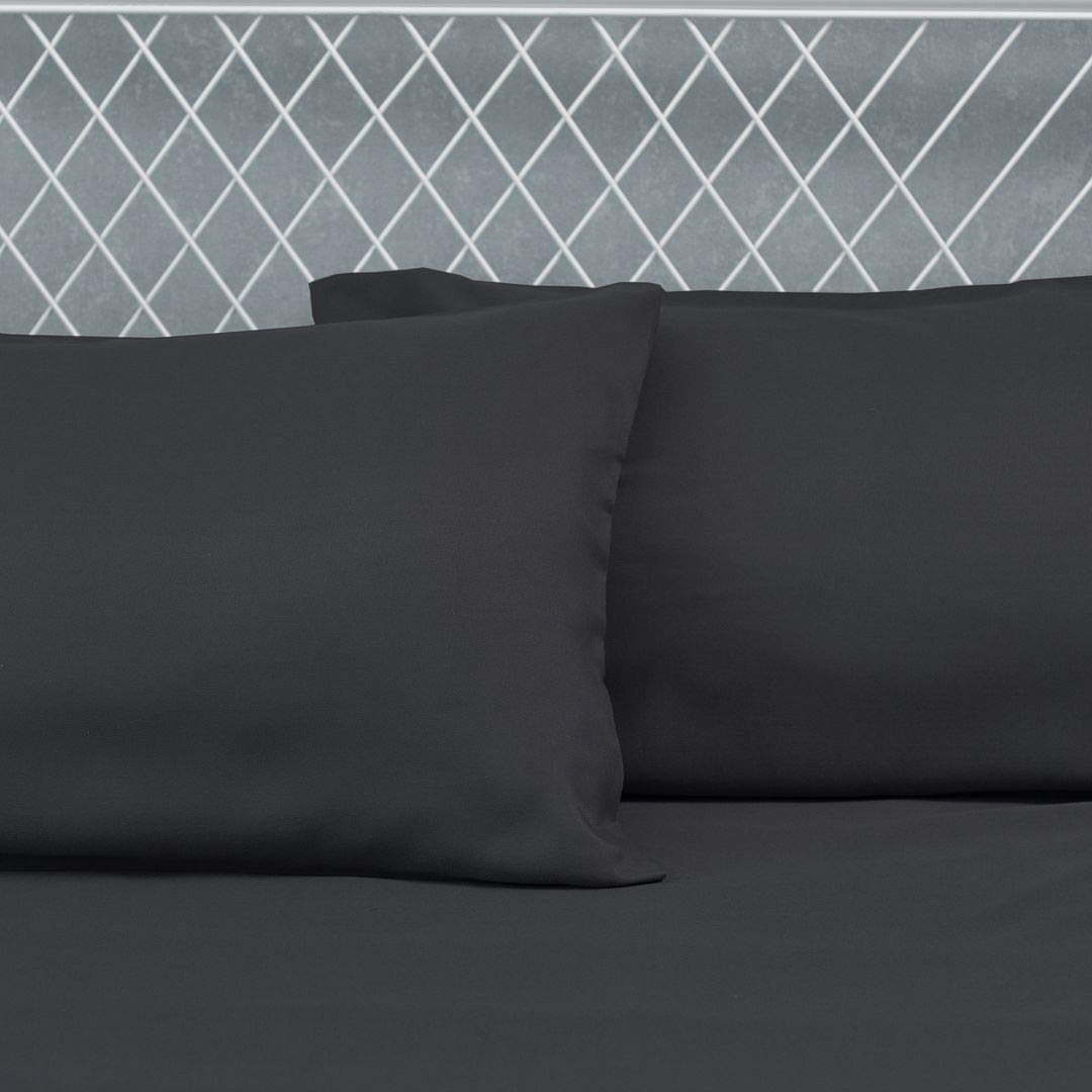 John Aird Grey Microfibre Pair Of Pillowcases (Pair Of Pillowcases, )