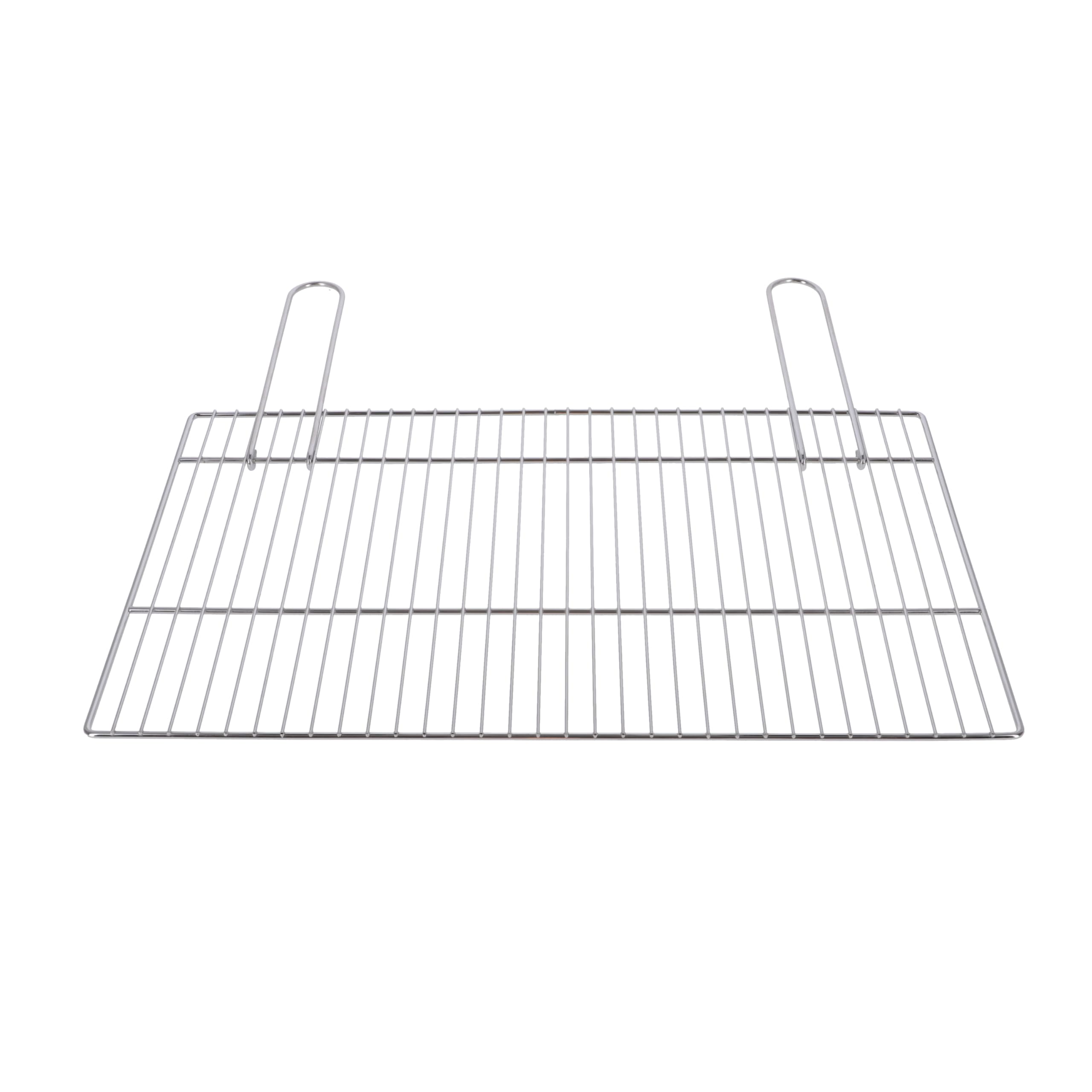 XGRILL | Griglia Barbecue 67,5x40 cm in Acciaio Cromato con Manici Richiudibili | Griglia BBQ Portatile per Barbecue a Carbone e Muratura | Made in Italy