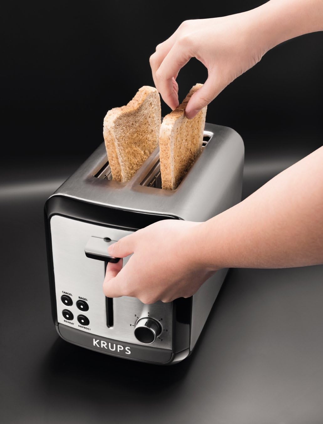 KRUPS KH3110 Savoy Toaster, 1, Silver