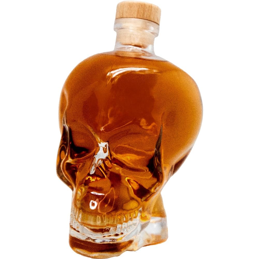 VB VIN BOUQUET FIA 1457 Decanter per teschi da 1 litro, design unico ed elegante, perfetto per Whisky, vino e liquori