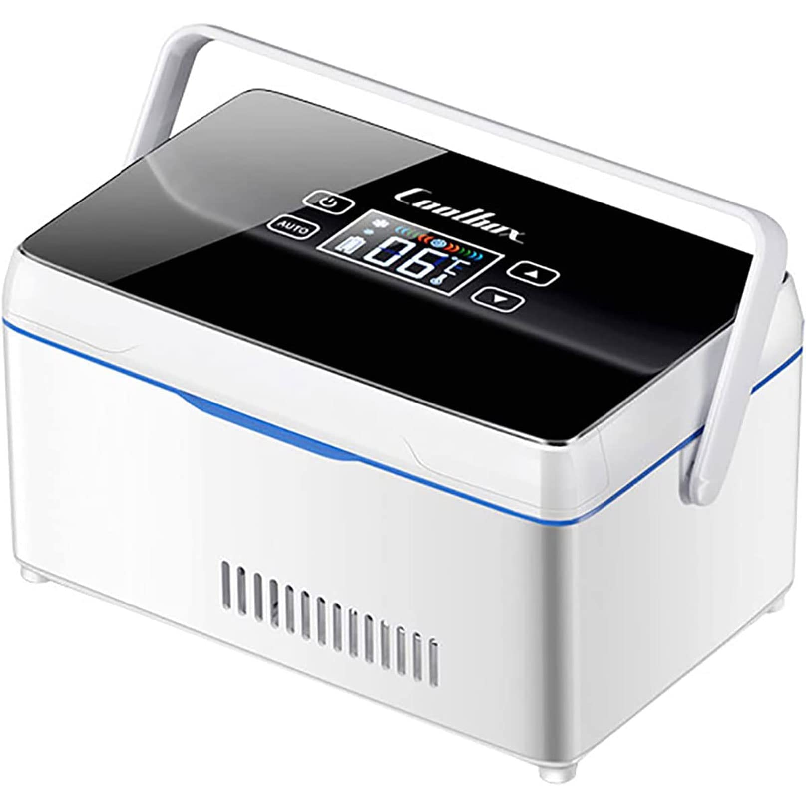 Estuche de Viaje con Enfriador de insulina, Nevera médica portátil, Gran Capacidad y Pantalla LCD Refrigerador pequeño para medicamentos, Built-in Battery USB Charging Car Refrigerator