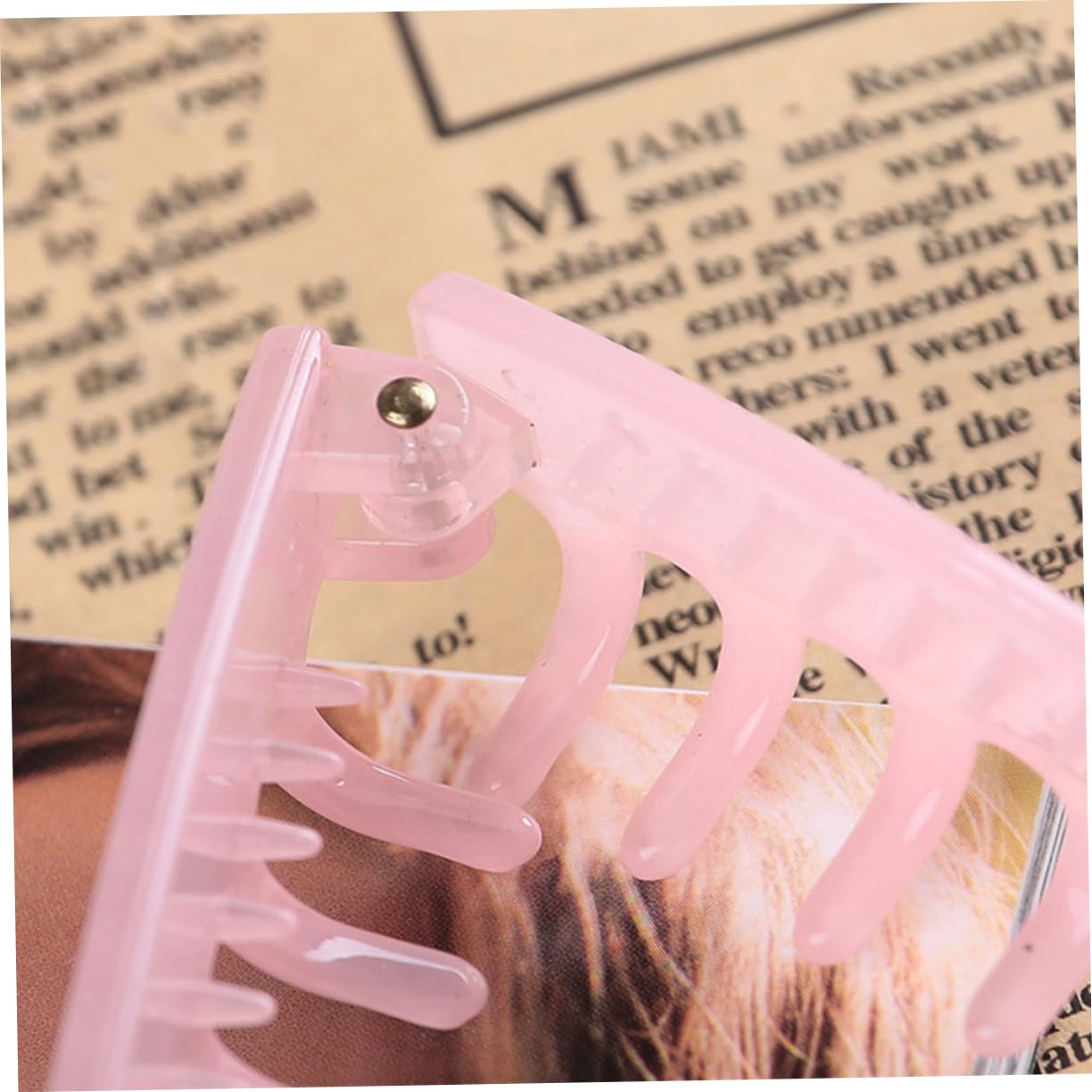 POPETPOP 15piezas Pinzas De Plátano Para Cabello Clips De De Caballo y Fishtail Negro Café Oscuro Rosa Accesorios De Pelo Para Mujeres y Niñas