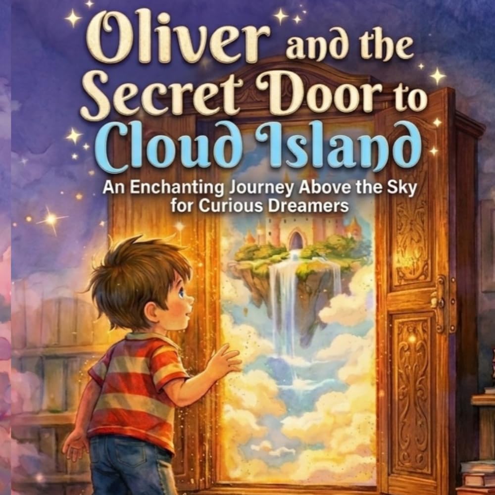Oliver and the Secret Door to Cloud Island: An Enchanting Bedtime Story Journey Above the Sky for Curious Dreamers and Creative Kids