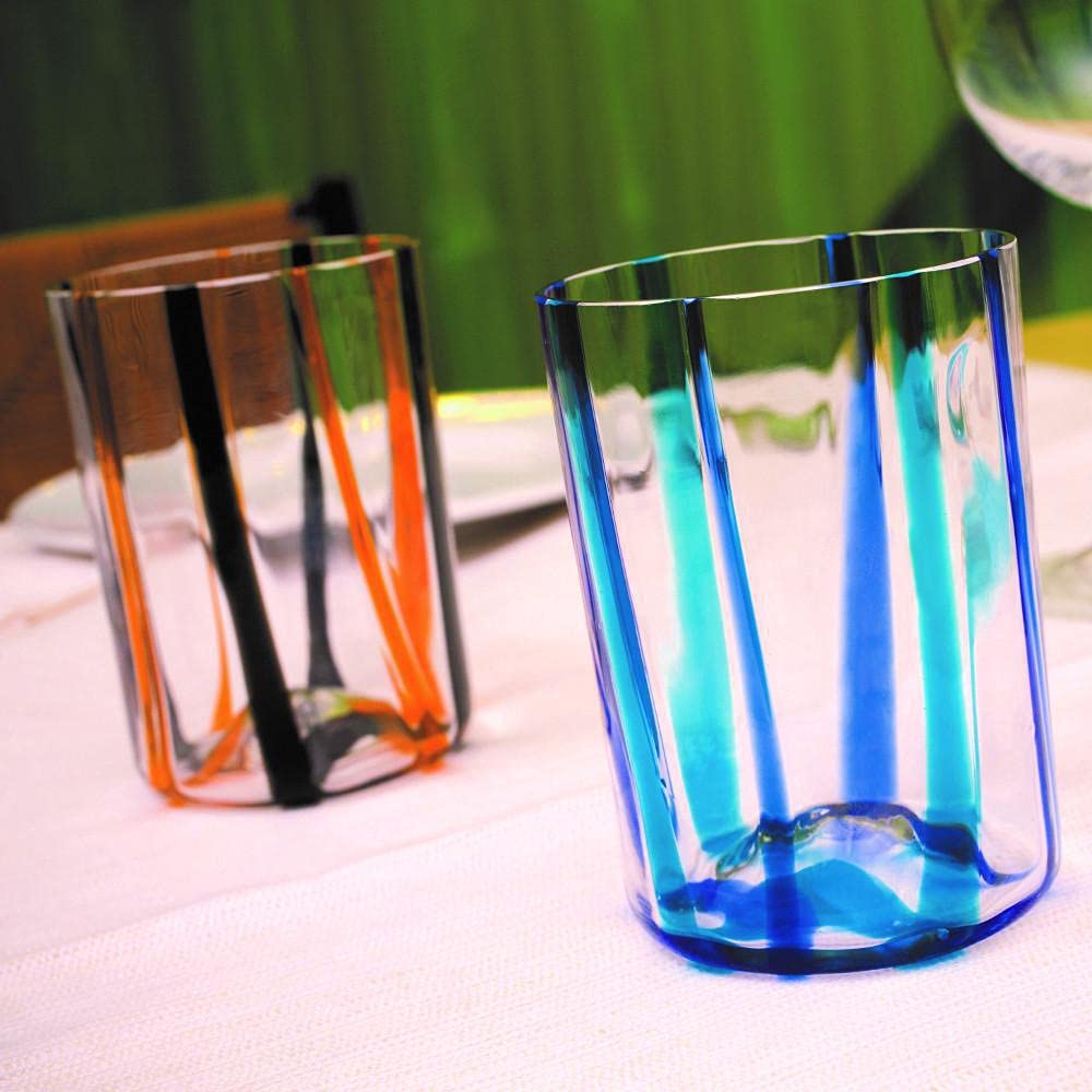 Zafferano Tirache Bicchiere Acqua 35 Cl Set 6 Pz Multicolore