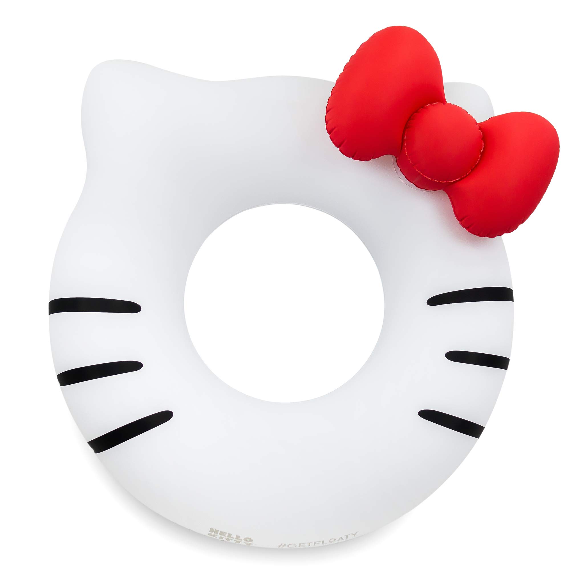 Hello Kitty Pool Float #GETFLOATY Inflatable Hello Kitty Tube