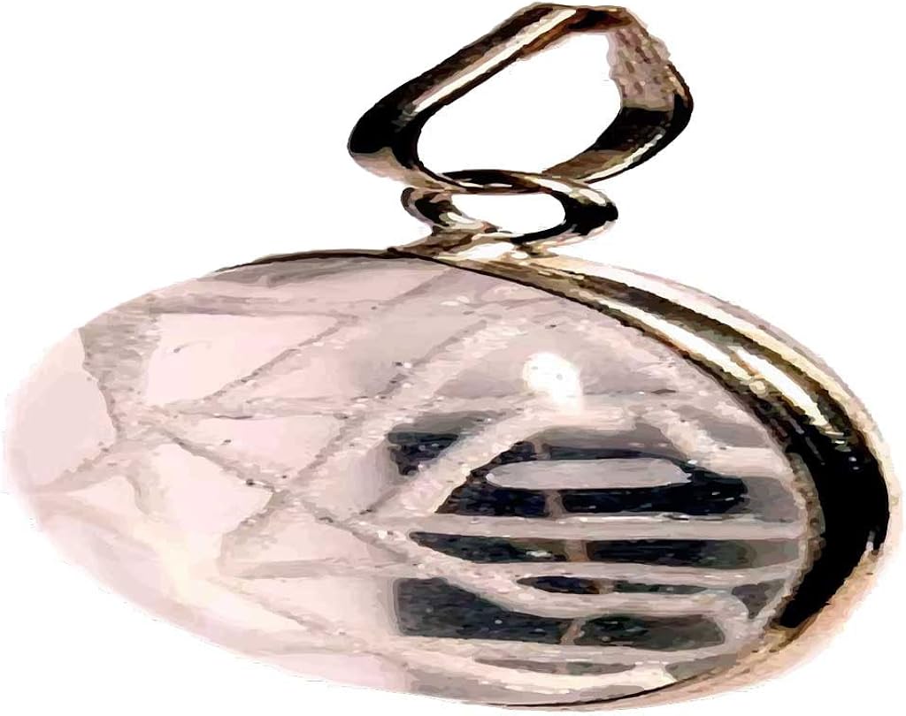 Vista 3 de powerfortunes vidrio Shri Yantra Locket