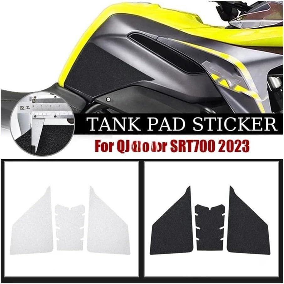 for QJmotor SRT700 SRT 700 2023 Motorcycle Accessories Sticker Decal Gas Scratch Resistant Fuel Tank Pad Protector Case