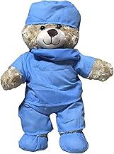 Nurse Hugs-a-Lot Teddy Bear by ZZZ Bears, Gift for Kids & Adults in The Hospital, Nursing Students & Healthcare Heroes, Get-Well-Soon Bear for Surgery Recovery