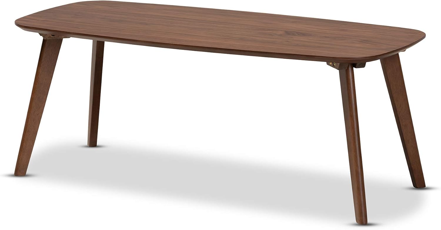 Baxton Studio Coffee Tables, One Size, Walnut