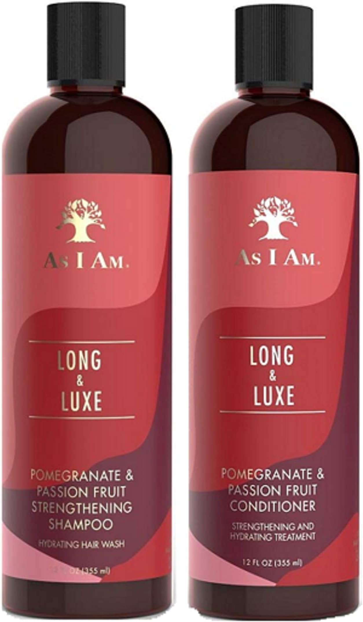 Long & Luxe Strengthening Shampoo + Conditioner 12oz Duo