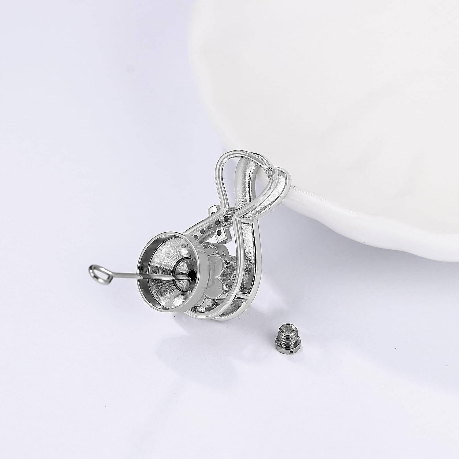 Collar para Cenizas, Colgante de Cenizas Árbol de la Vida Plata de ley 925 Urna Collar Cremación Joyería Medallón Conmemorativo para Mujer Hombre Niña