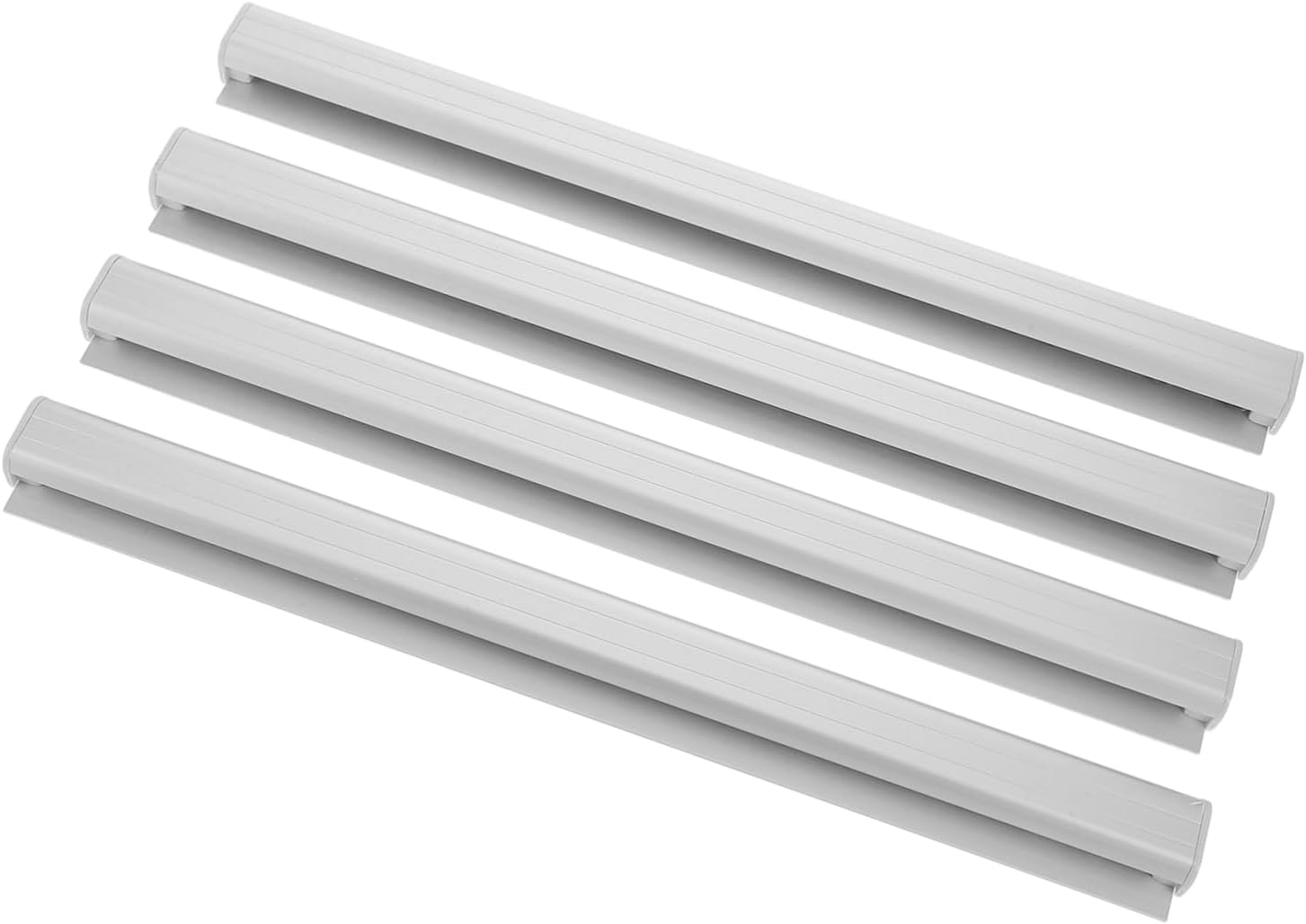 4Pcs Aluminum Alloy Slide Check Rack Receipt Storage Racks for Restaurant Kitchen and Bar Order Management Space Efficient Ticket Holder for High Volume Environments