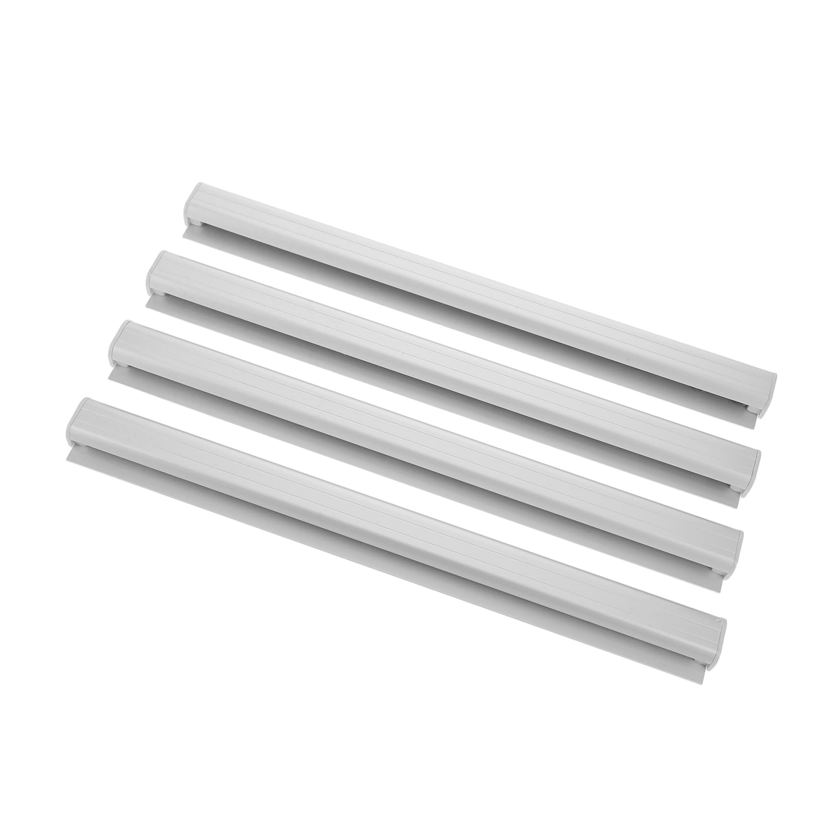 FUNOMOCYA 4Pcs Aluminum Alloy Slide Check Rack Receipt Storage Racks for Restaurant Kitchen and Bar Order Management Space Efficient Ticket Holder for High Volume Environments