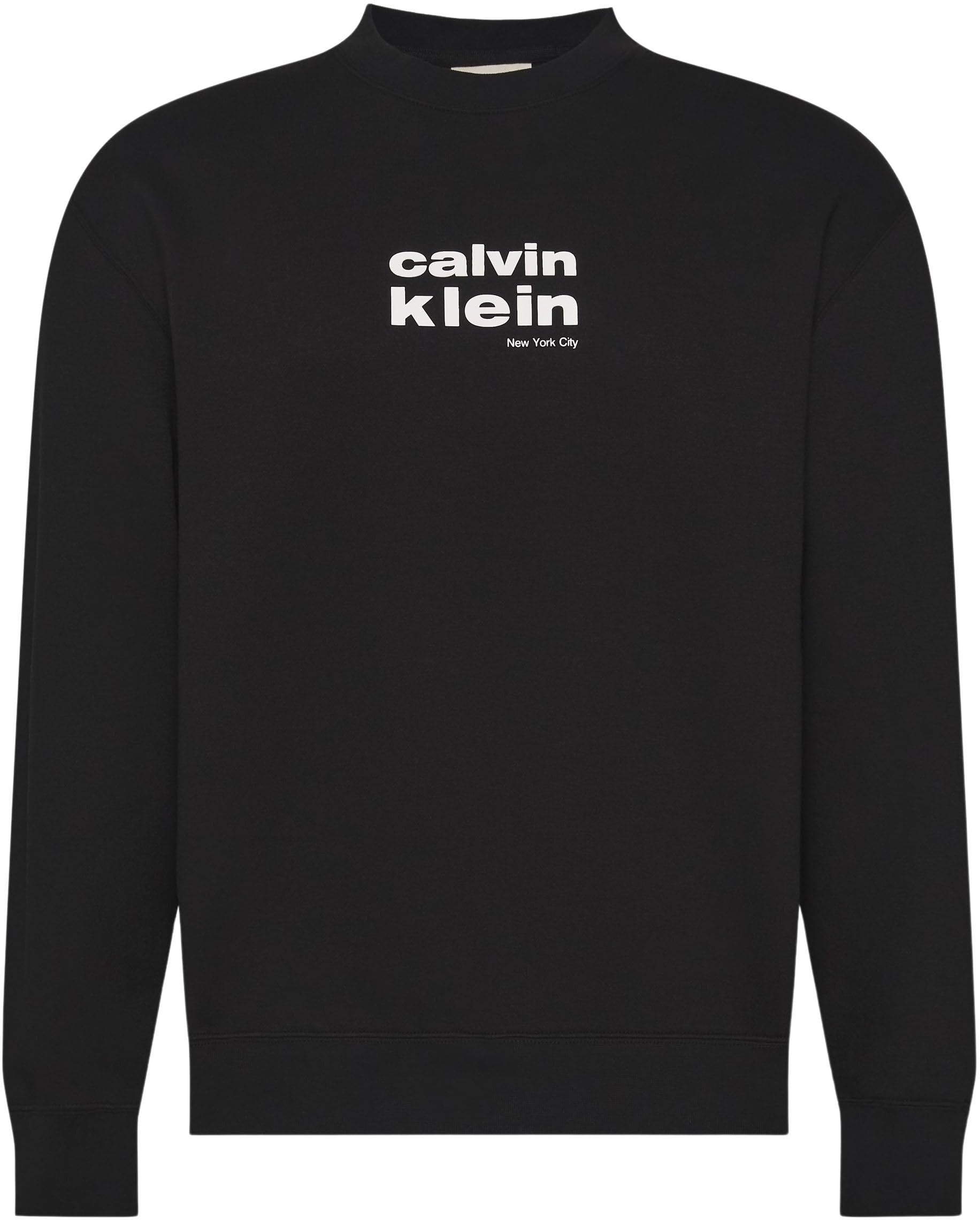 Calvin Klein Ls 350fleece Retro Graphic Crewn Lv04le250g Sweatshirts Homme (Lot de 1)