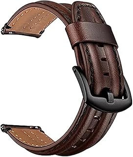 سوار بديل سريع الفك من الجلد متوافق مع ساعات هواوي GT3 برو / GT3 / GT رانر / GT2/ ووتش 3 / ووتش 3 برو من في فولت