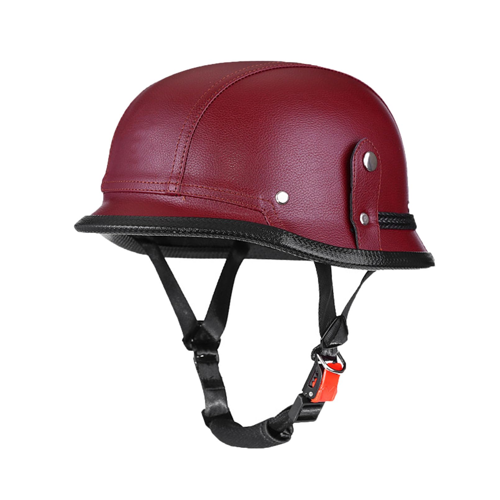 Casque de moto ouvert casquette de baseball réglable pour éviter la chaleur en mobylette