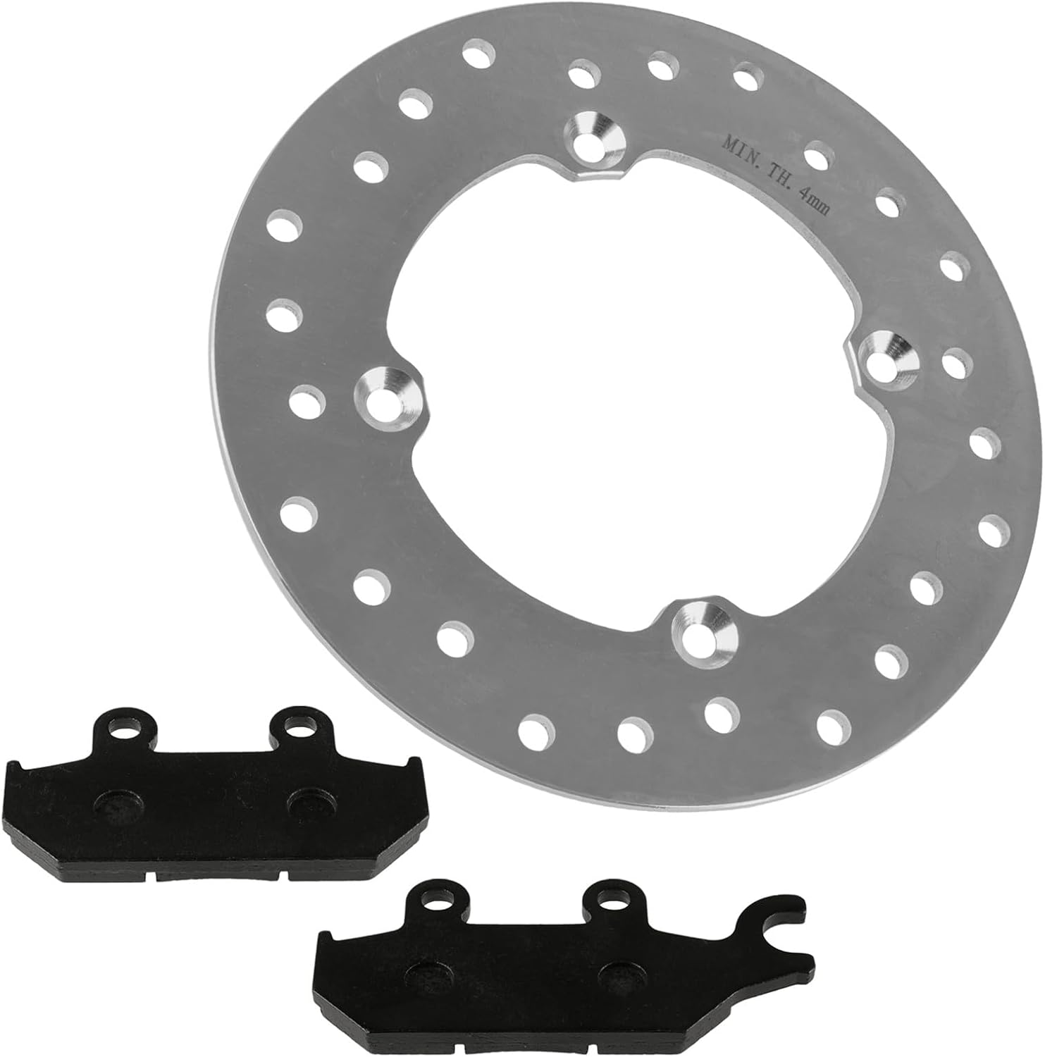 Powersports Replacement Parts for Front/R Brake Disc with Brake Pads for Can-Am Commander 1000R/Max 800R 2018-2020 Mod-C33C-63543
