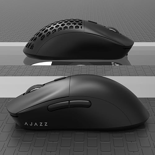 Miniatura 4 de NACODEX Ratón para juegos inalámbricocon cable 62G con carcasa ligera de panal - 6 botones programables - Pixart 3395 26000 DPI sensor óptico