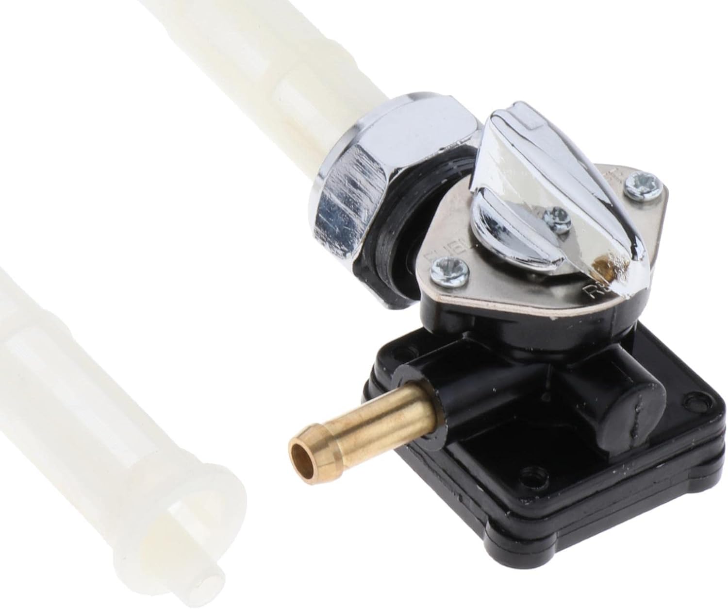 Motorcycle Fuel Petcock With Male Thread Shut Off Switch Fit For Flst FLT Fxst Replace Supplies