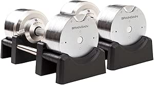 Verstellbare Kurzhantel 24kg | Nova Series | 12kg |18kg | 24kg | 32kg |40kg | 24 Gewichtseinstellungen | Einzelhantel | Verstellbare Kurzhantel | Hantel einstellbar und platzsparend [NOVA³ LOCK]