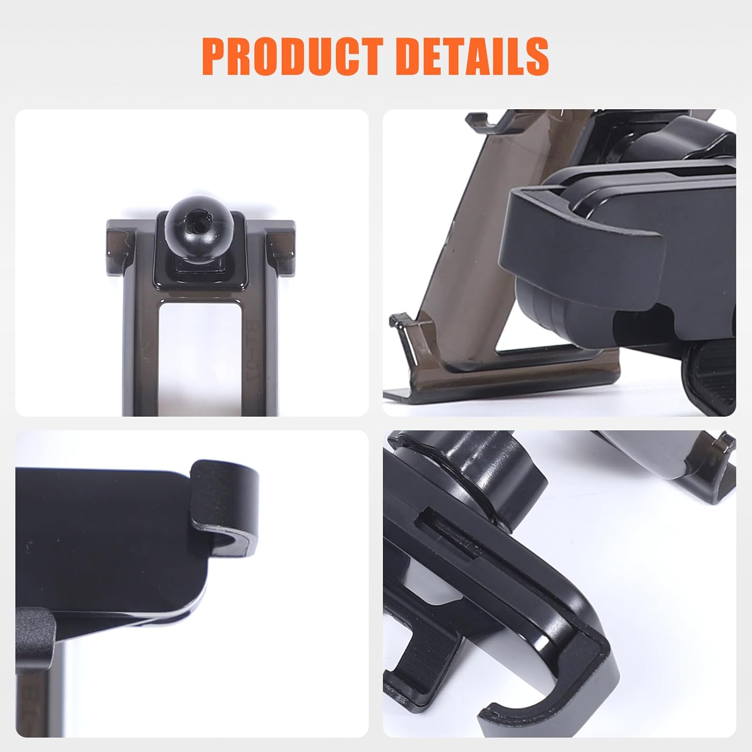 PIUGILH Phone Holder Mount Compatible with Honda CRV/Breeze 2017 2018 2019 2020 2021 2022 Accessories, Center Console Air Vent Cell Phones Holder Mount Clip(Style B)