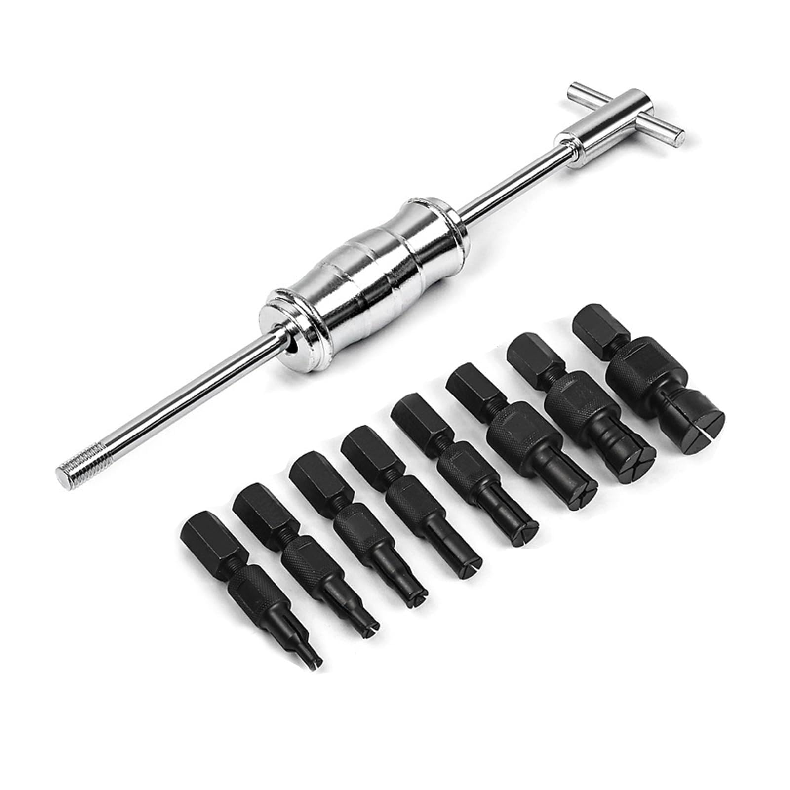 Portable 9pcs Puller Set for Inner Bearing Disassembly Fashionable & Long Lasting Bearing Tool for Automotive Remover Tool