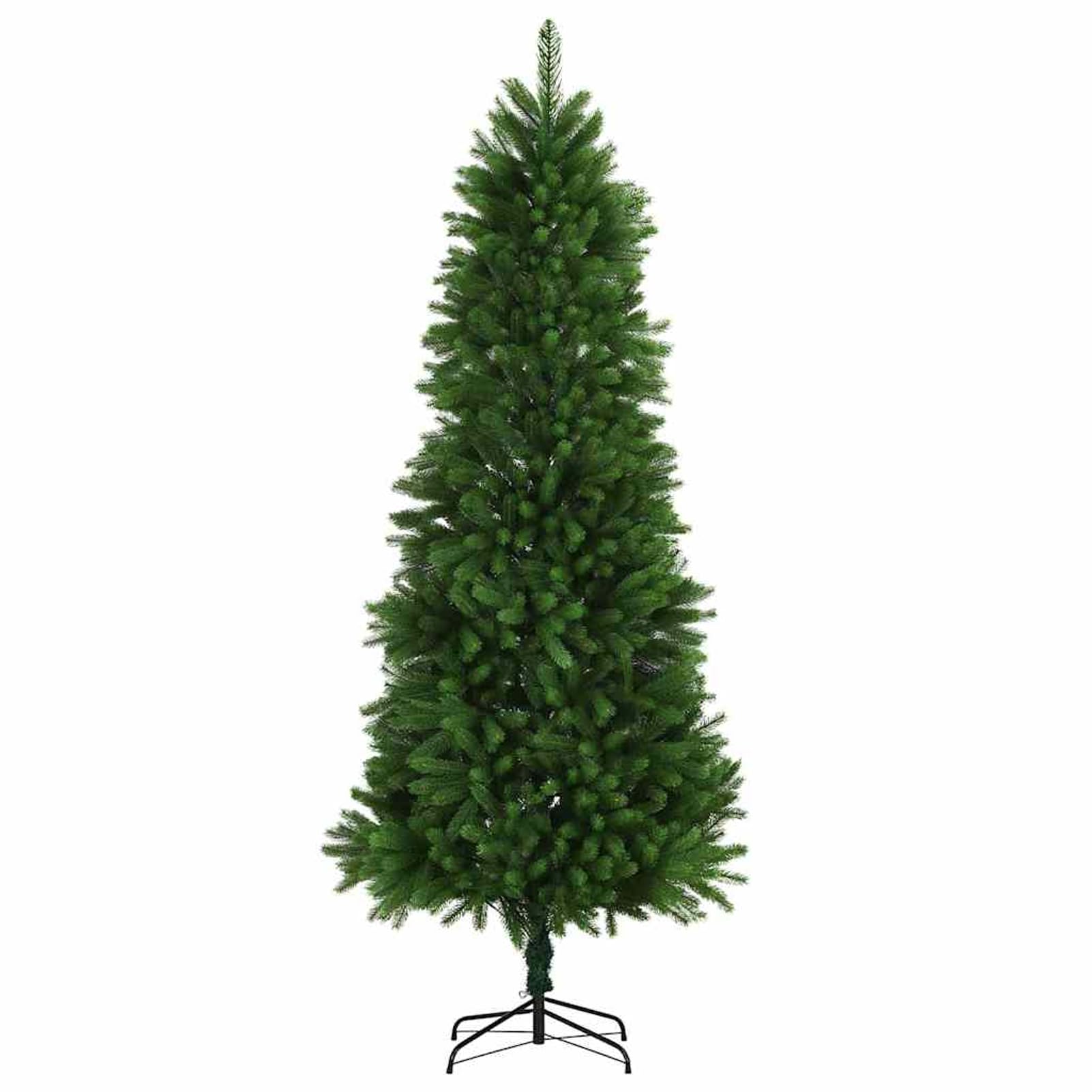 300 LED Weihnachtsbaum 240 cm Grün, mit Ständer und Kugeln für Wohnzimmer, Garten und Terrasse3396349