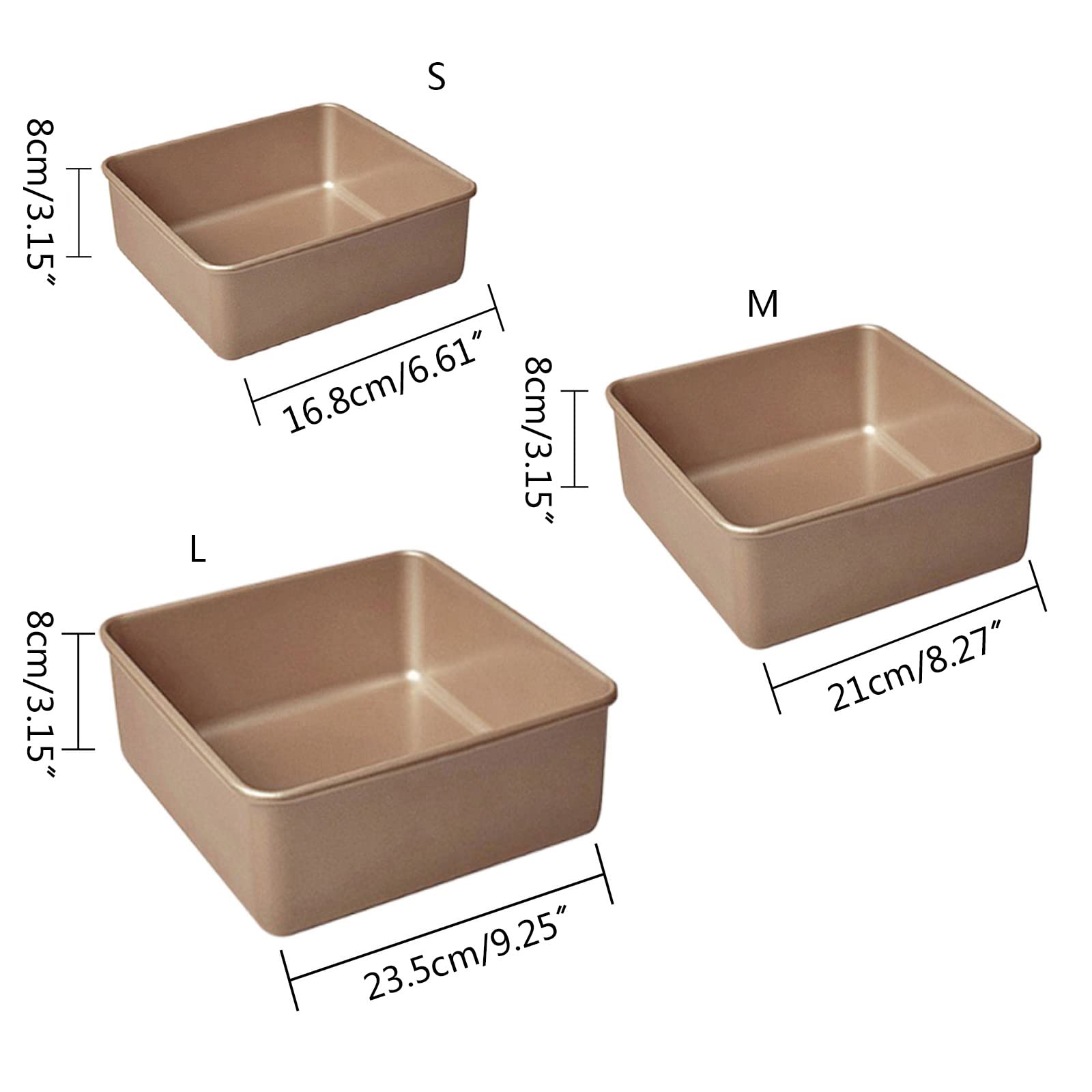 Teglia per arrostire teglie per biscotti Set di teglie in acciaio al carbonio facile da pulire Uso resistente all'ordito antiaderente teglia regalo
