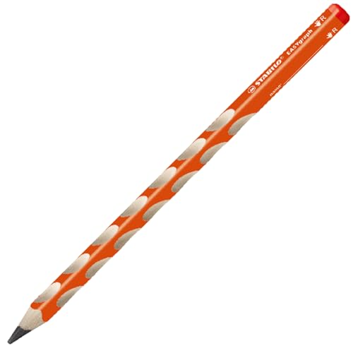 Crayon graphite STABILO EASYgraph droitier pour accompagner les premiers pas vers l'écriture - 4