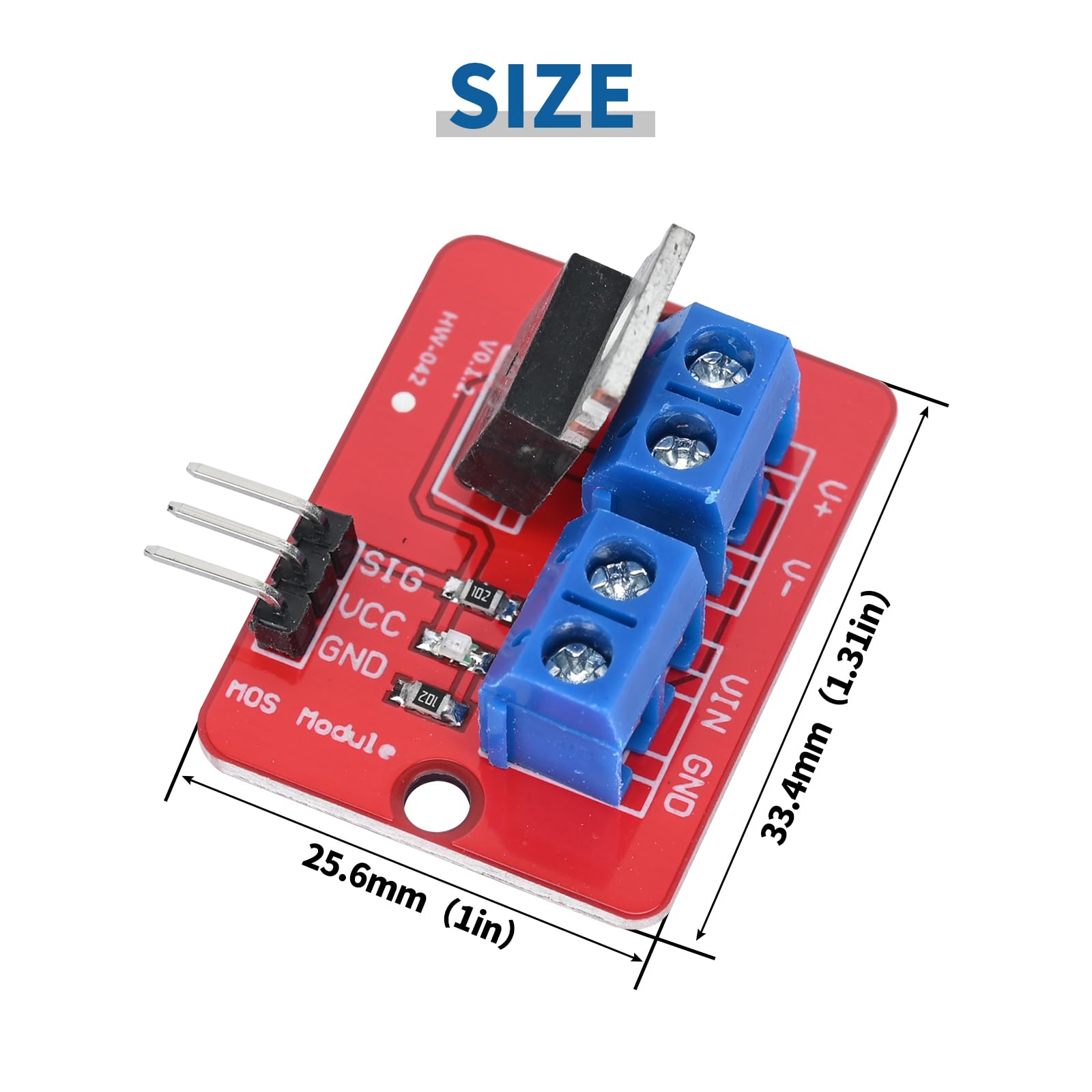 5 Stück IRF520 MOSFET Treibermodul Für Arduino Und Raspberry Pi – Digitale Steuerung Für Pumpen, Ventile Und LEDs MOSFET Für Pumpe 24V 5 Stück IRF520 MOSFET Treibermodul Für Arduino Und Raspberry Pi – Digitale Steuerung Für Pumpen, Ventile Und LEDs MOSFET Für Pumpe 24V