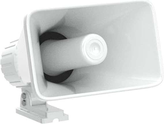 Pyle Indoor / Outdoor PA Horn Speaker - 8 Portable PA Speaker with 8 Ohms Impedance & 65 Watts Peak Power, Mounting Bracket & Hardware Included