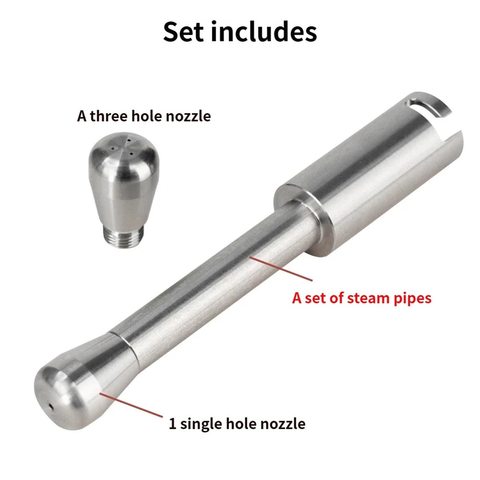 Punta Lancia Vapore Estesa,Compatibile for Delonghi, EC685