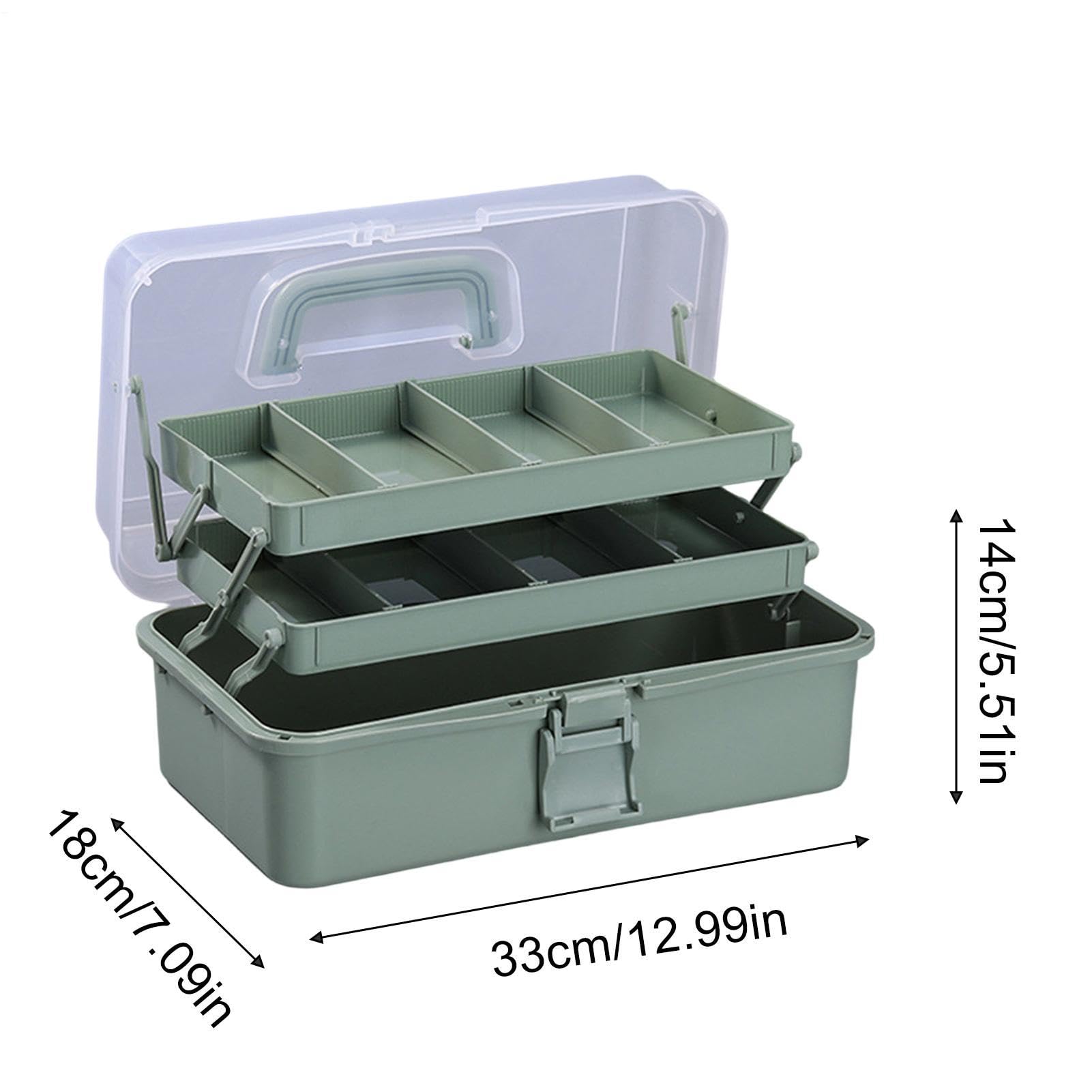 Organizzatore di scatole per il libero creativo scatola di utilità a 3 livelli | Organizer per dispense, garage, ufficio, dormitorio, scuola, armadio, cha