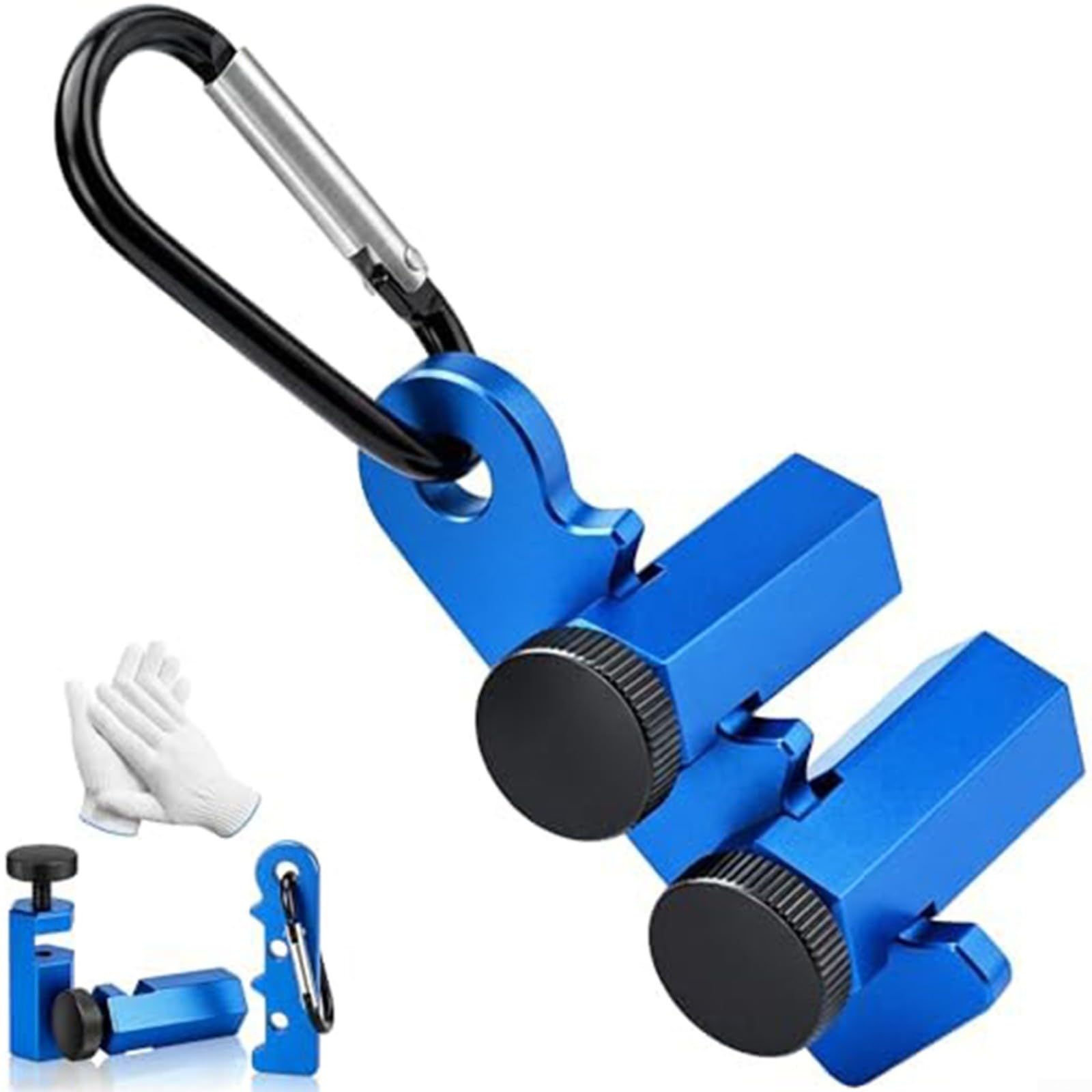 Evenoonest Aluminum Right Angle Clamp for Framing Square,Circular Saw Guide