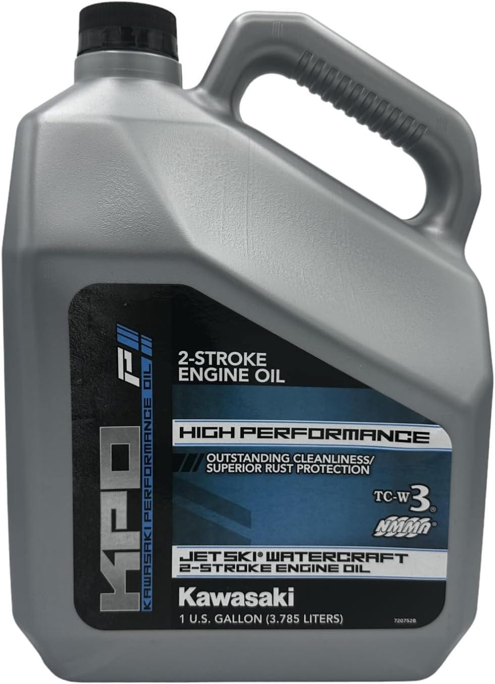 Cyclemax Two Pack compatible with Kawasaki KPO 2-Stroke Jet Ski Oil K61022-900-01G Contains Two Gallons and a Funnel