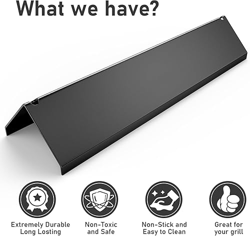 Vista 11 de Barras aromatizantes para Weber Spirit E-210, Spirit 200, Spirit II E210, GS4 Spirit II E-210 Series parrillas de gas con control montado