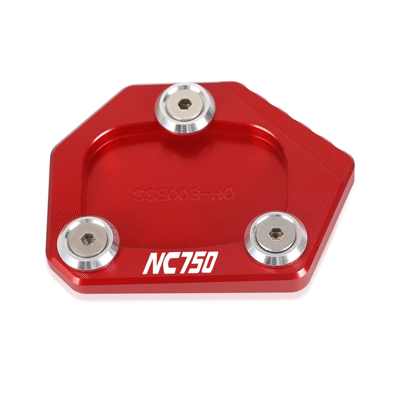 Support béquille moto NC750 idéal pour stabiliser la moto en camping ou roadtrip outdoor