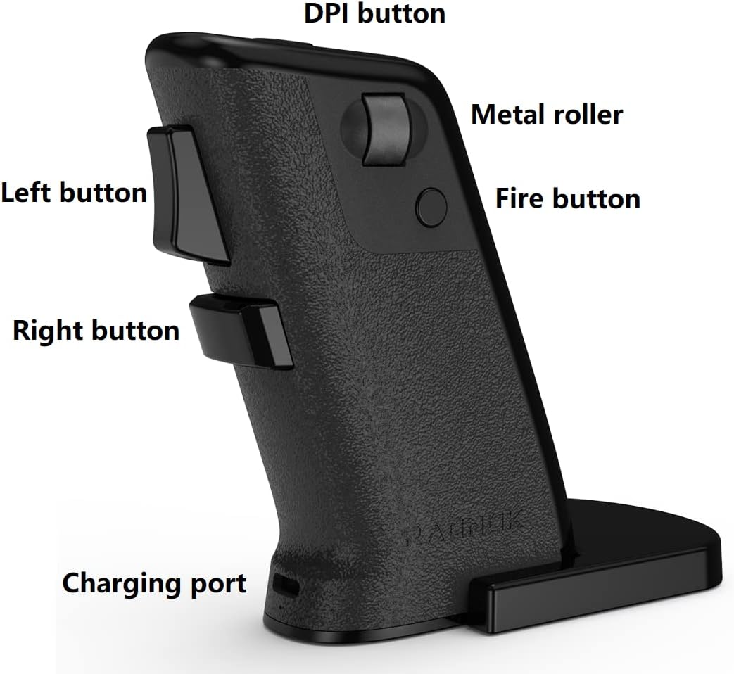 Gun Mouse FPS and TPS Gaming Mouse – Unique triggers MX Switches for Gaming and Office- Vertical Grip – for PC / Mac16000dpi Gun Mouse FPS and TPS Gaming Mouse – Unique triggers MX Switches for Gaming and Office- Vertical Grip – for PC / Mac16000dpi