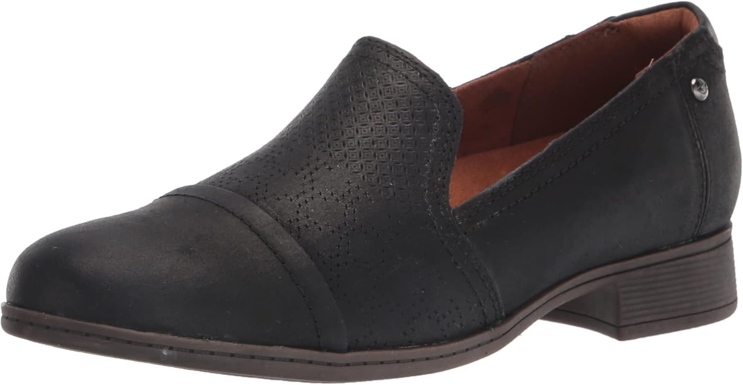 Cobb Hill Women's Crosbie Slipon Loafer, Black, 7