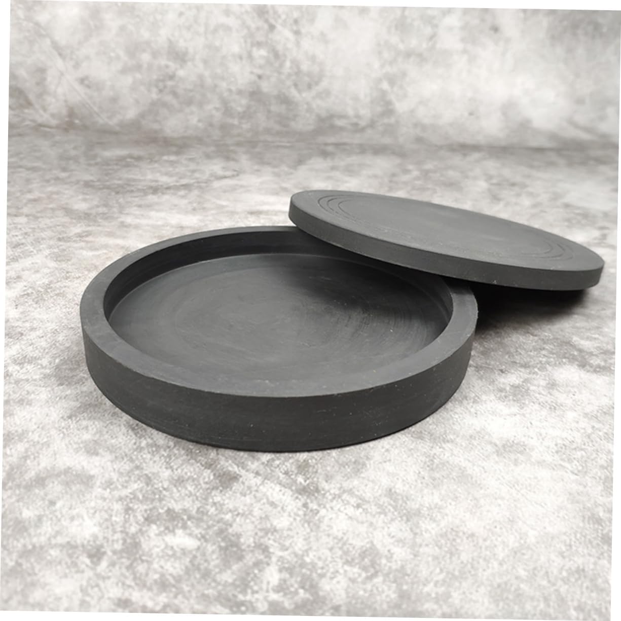 SEWACC Inkstone Calligraphy Tool Traditional Chinese Painting Stone Cover for Drawing and Writing