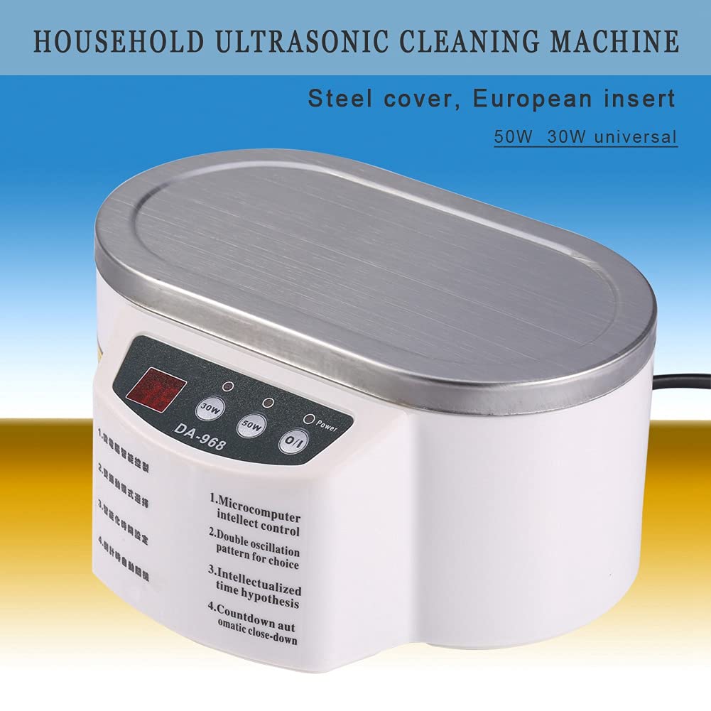 Limpiador De Baño Ultrasónico Digital 30W/50W Seleccionable, Capacidad 600ml, Apto Para Diversos Objetos