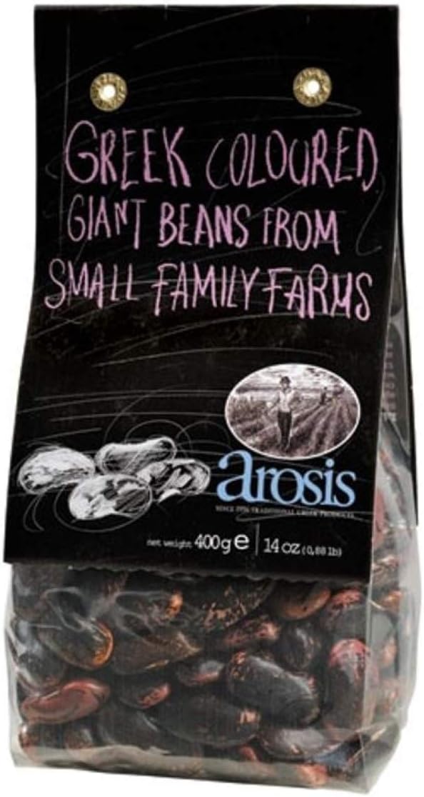 Arosis Greek Colored Giant Beans From West Macedonia 14oz