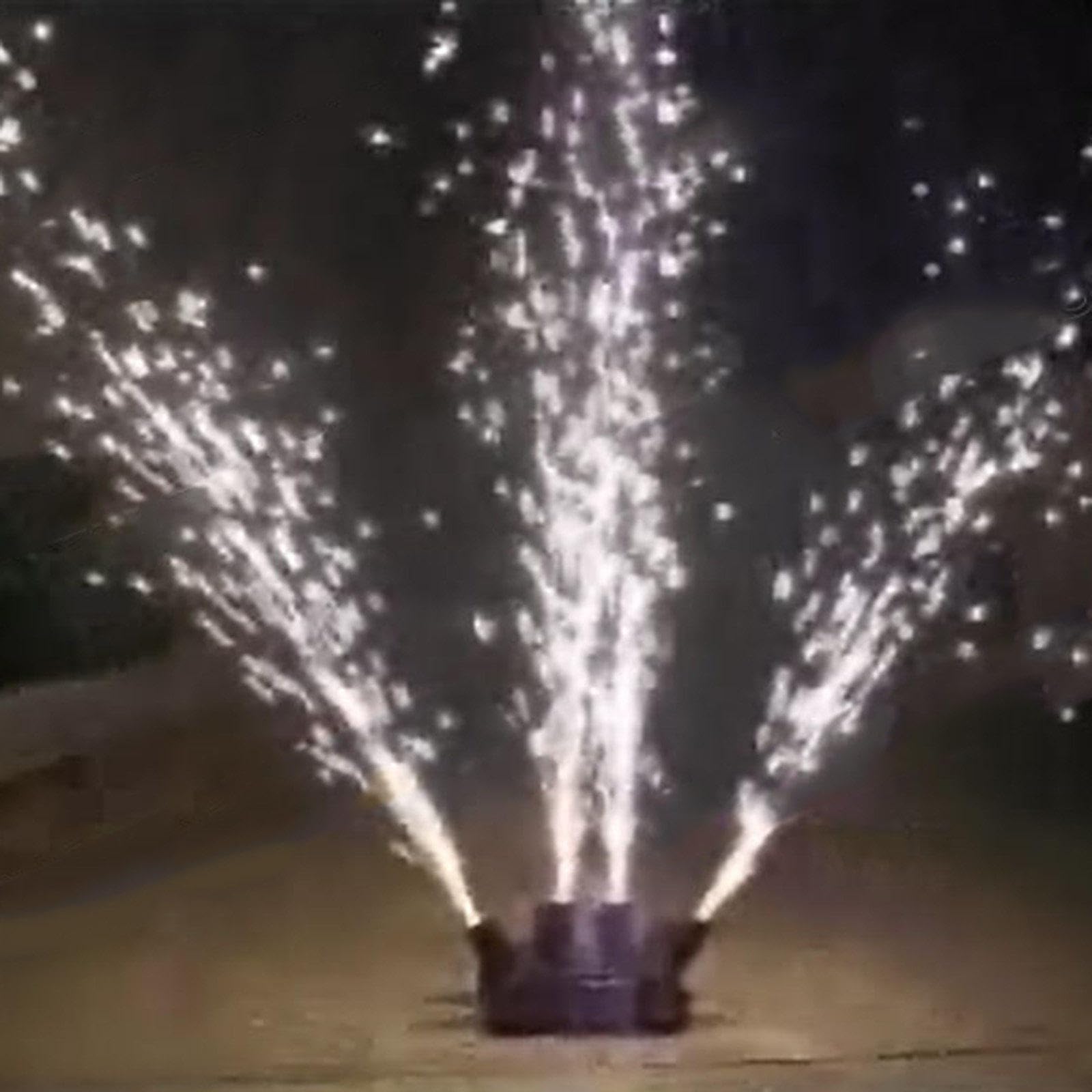 8 basi per la Macchina per fuochi d'artificio a Fontana Fredda con Telecomando Senza Fili per la Festa di Nozze