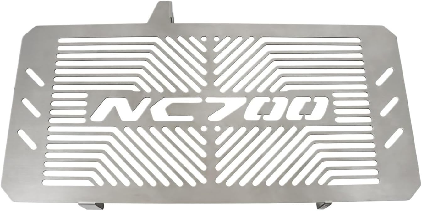 Motorcycle Radiator Grille Grille Cooler Cooling Shroud Protector Compatible with NC750 NC750S NC750X NC 750S/X NC700 2014-2023(Silver-NC750)